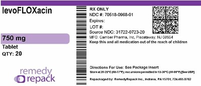 levoFLOXacin 750mg 70518 0968 01